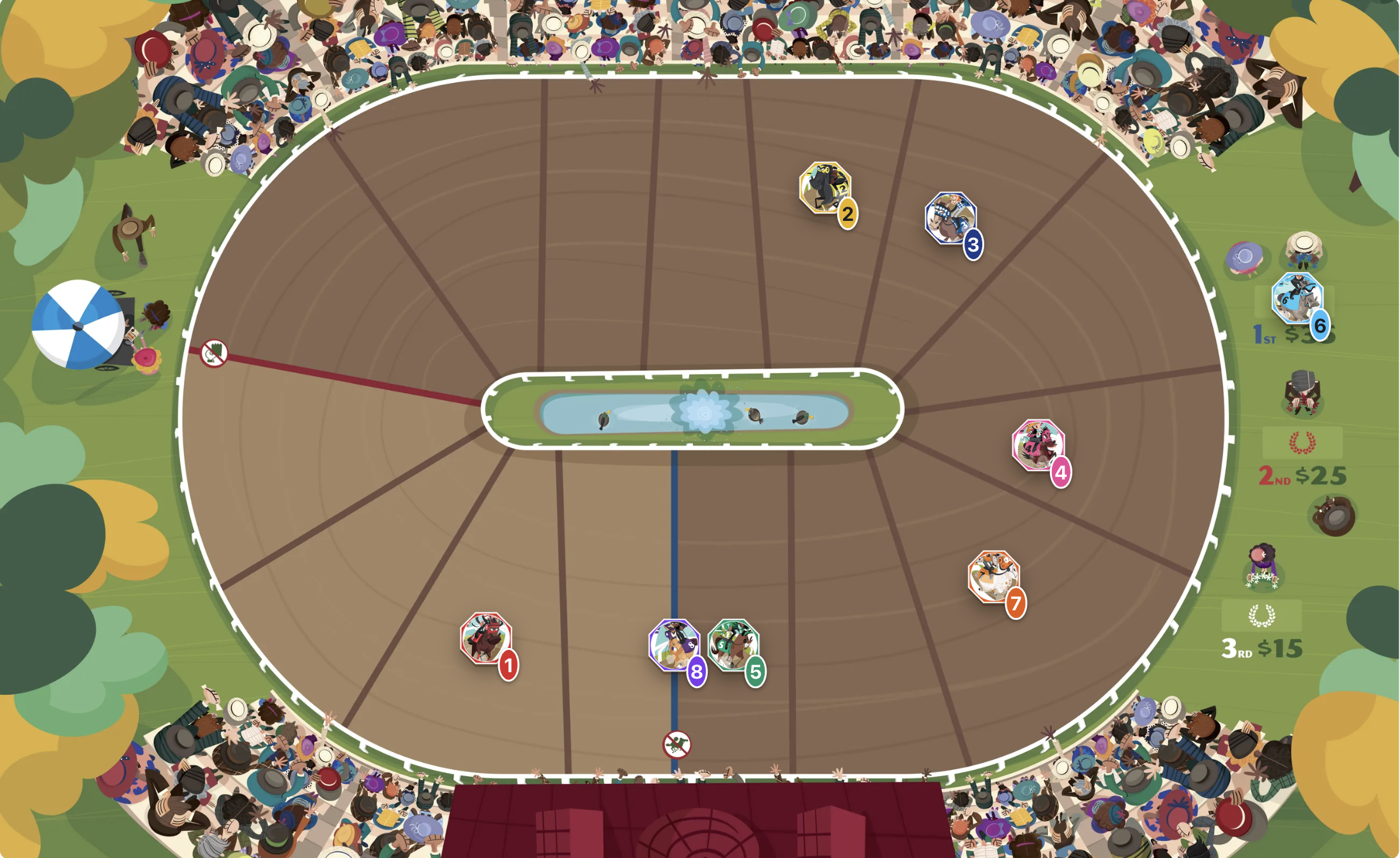 horse track